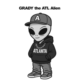 GRADY THE ATL ALIEN ATLANTA trademark