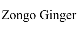 ZONGO GINGER trademark