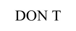 DON T trademark