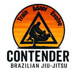 CONTENDER BRAZILIAN JIU-JITSU TRAIN ADAPT EVOLVE trademark