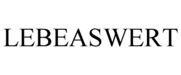 LEBEASWERT trademark