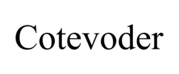 COTEVODER trademark