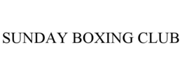SUNDAY BOXING CLUB trademark