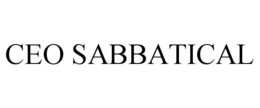 CEO SABBATICAL trademark