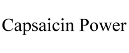 CAPSAICIN POWER trademark