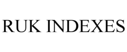 RUK INDEXES trademark