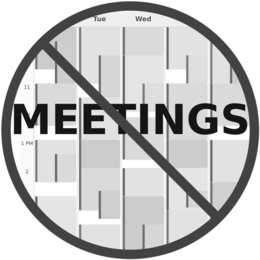 MEETINGS TUE WED 11 1 PM 2 trademark