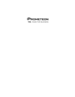 PROMETEON TIRE.  MADE FOR BUSINESS trademark