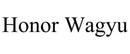 HONOR WAGYU trademark