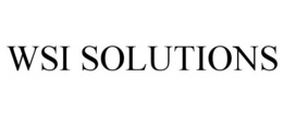 WSI SOLUTIONS trademark