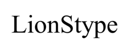 LIONSTYPE trademark