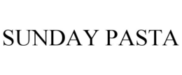 SUNDAY PASTA trademark