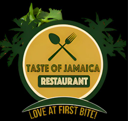 TASTE OF JAMAICA RESTAURANT LOVE AT FIRST BITE! trademark