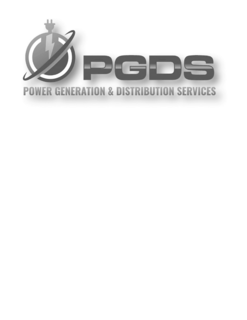 PGDS POWER GENERATION & DISTRIBUTION SERVICES trademark