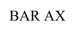 BAR AX trademark