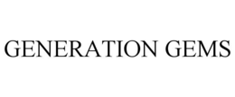 GENERATION GEMS trademark