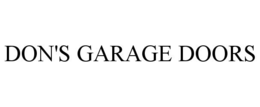 DON'S GARAGE DOORS trademark