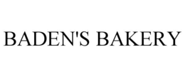 BADEN'S BAKERY trademark