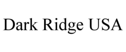 DARK RIDGE USA trademark