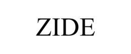 ZIDE trademark