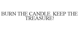 BURN THE CANDLE. KEEP THE TREASURE! trademark