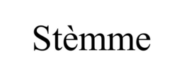 STÈMME trademark
