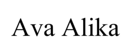 AVA ALIKA trademark