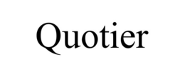 QUOTIER trademark
