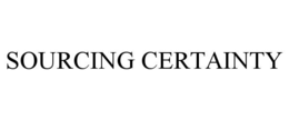 SOURCING CERTAINTY trademark