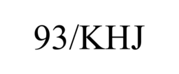 93/KHJ trademark