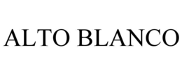 ALTO BLANCO trademark