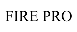 FIRE PRO trademark