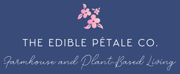 THE EDIBLE PÉTALE CO. FARMHOUSE AND PLANT-BASED LIVING trademark