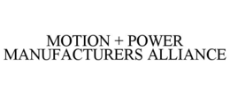 MOTION + POWER MANUFACTURERS ALLIANCE trademark