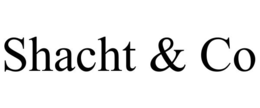 SHACHT & CO trademark