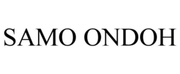 SAMO ONDOH trademark