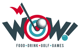 WOW! FOOD + DRINK + GOLF + GAMES trademark