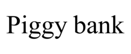 PIGGY BANK trademark