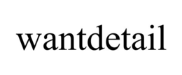 WANTDETAIL trademark