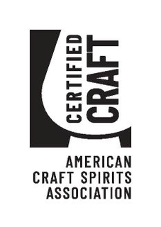 CERTIFIED CRAFT AMERICAN CRAFT SPIRITS ASSOCIATION trademark