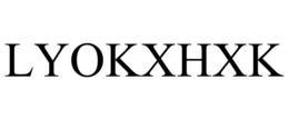 LYOKXHXK trademark