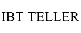 IBT TELLER trademark