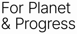 FOR PLANET & PROGRESS trademark