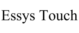 ESSYS TOUCH trademark