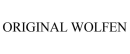 ORIGINAL WOLFEN trademark