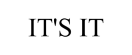 IT'S IT trademark