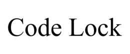 CODE LOCK trademark