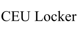 CEU LOCKER trademark