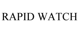 RAPID WATCH trademark