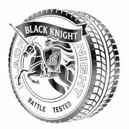 BLACK KNIGHT BATTLE TESTED BLACK KNIGHT trademark